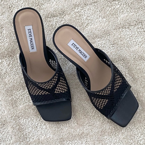 Steve Madden 👯‍♀️ Mesh/Thong Heel Size 8.5 - Picture 8 of 9